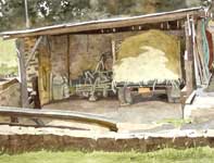Painting by Eddie Flotte: Mr. Kuerner's Truck
