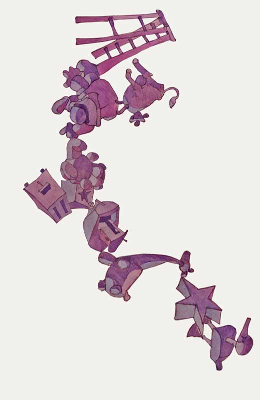 A String of Toys by Eddie Flotte