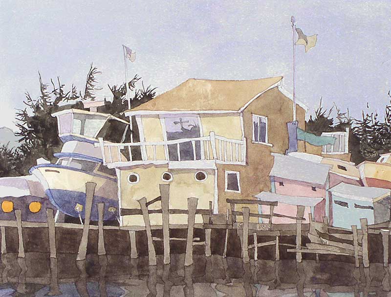 Across the Margate Bridge by Eddie Flotte