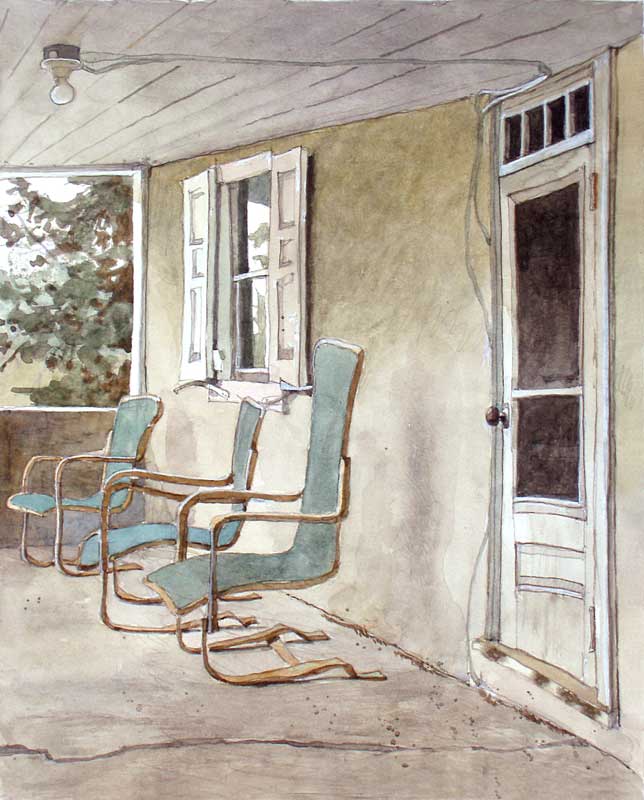 Across The Porch by Eddie Flotte