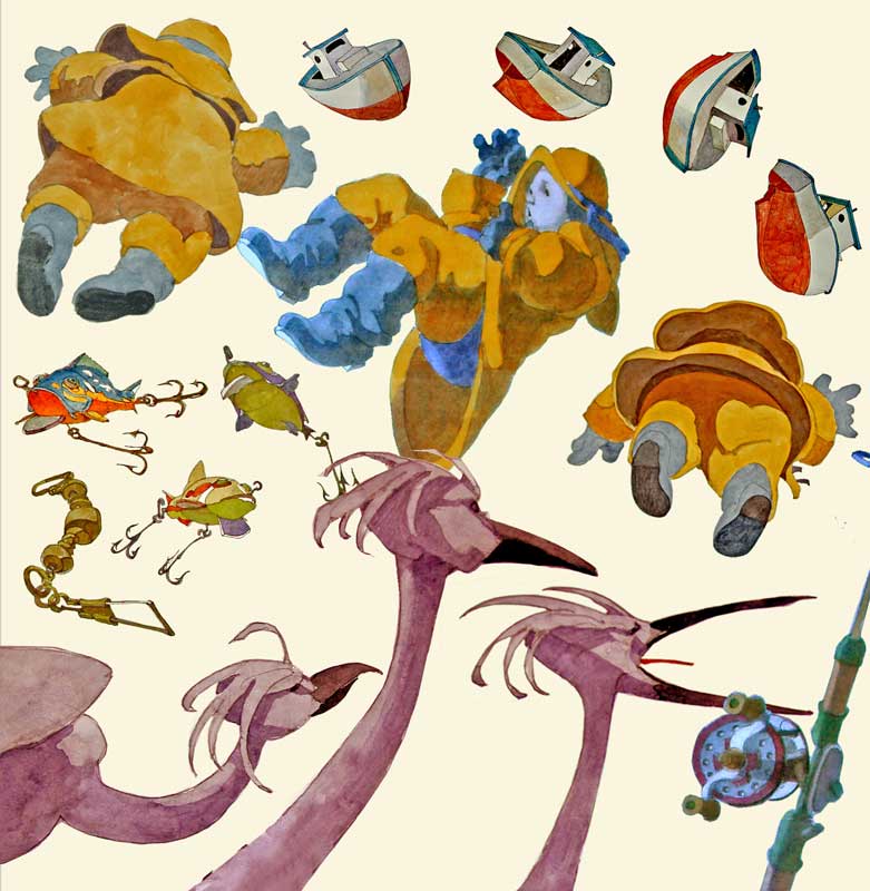 A Most Adventurous Dairy Cow 08 Vignettes by Eddie Flotte