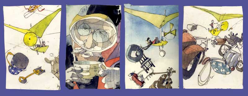 A Most Adventurous Dairy Cow 10 Thumbnails by Eddie Flotte