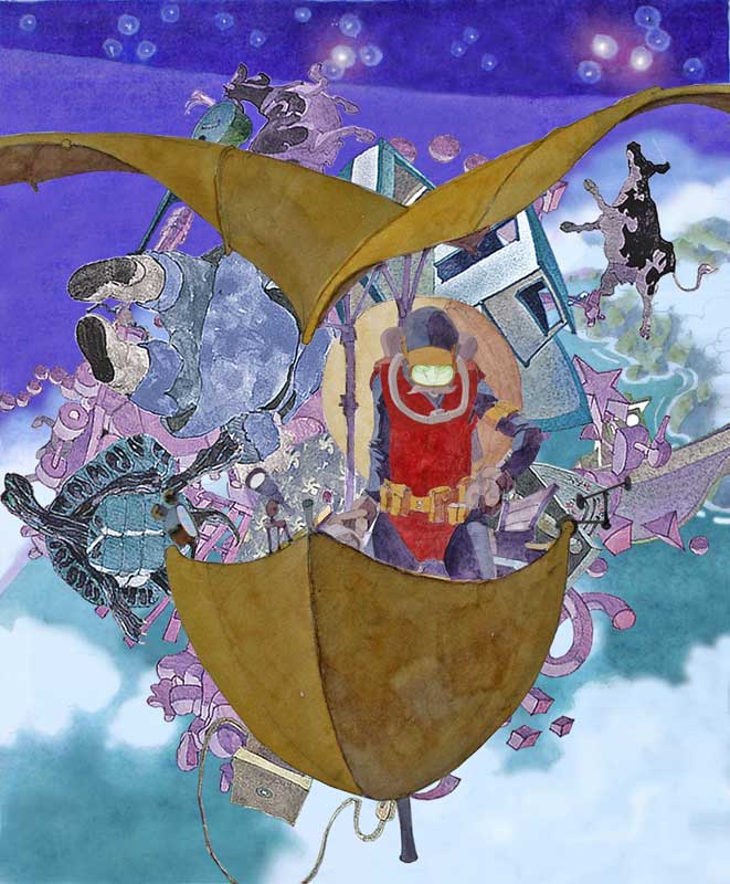 A Most Adventurous Dairy Cow 14 by Eddie Flotte