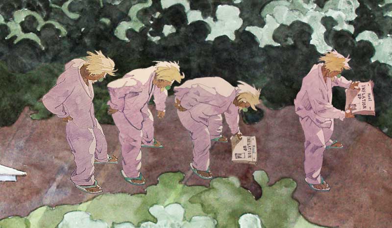 A Most Adventurous Dairy Cow 23 Poses by Eddie Flotte