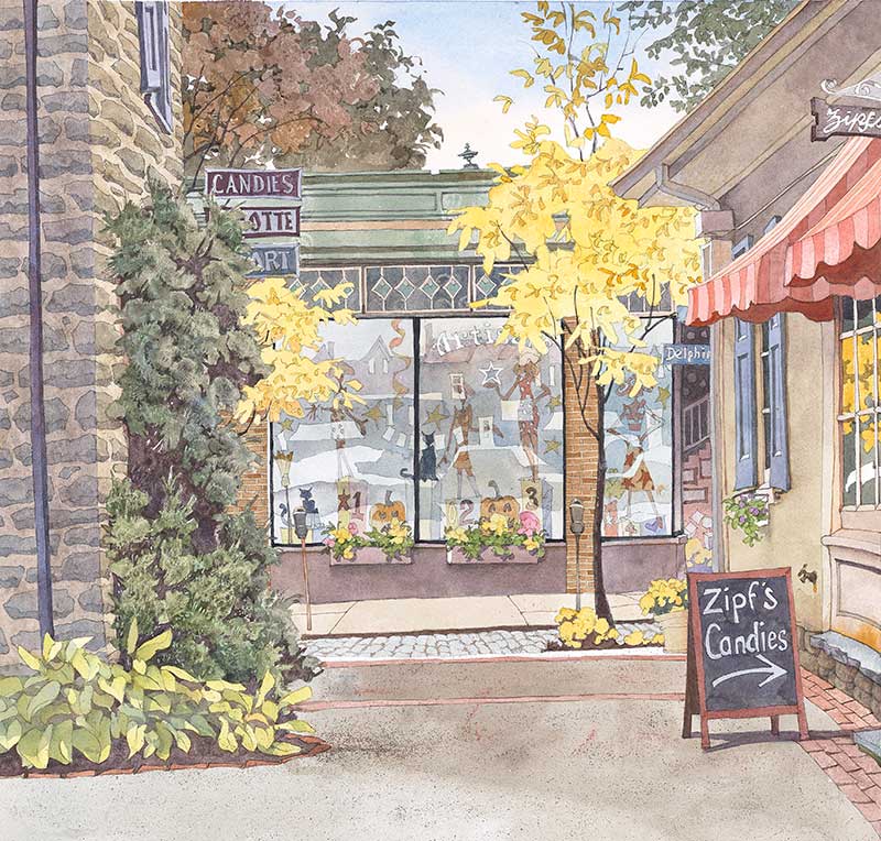 Artisans On The Avenue by Eddie Flotte