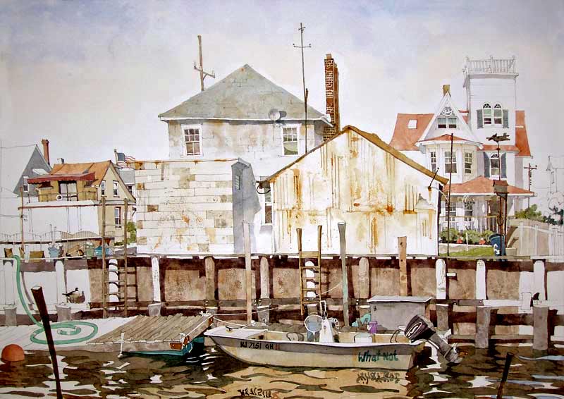 Bulkhead on Tenth Street by Eddie Flotte