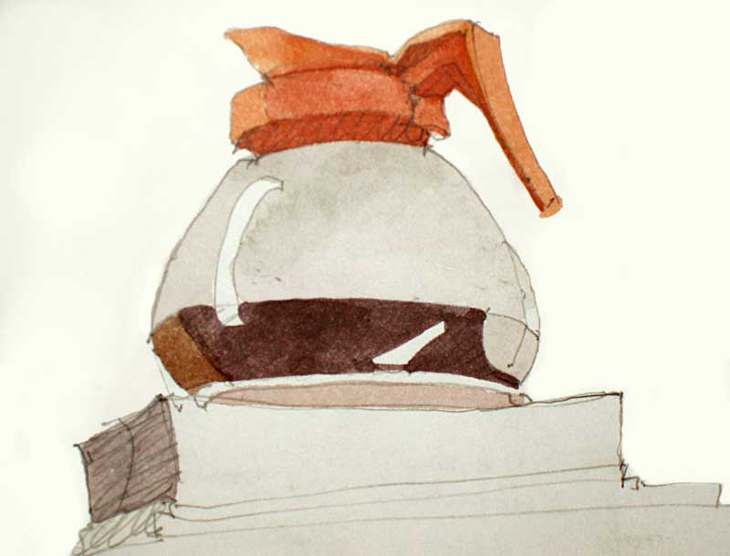 Coffee Pot by Eddie Flotte