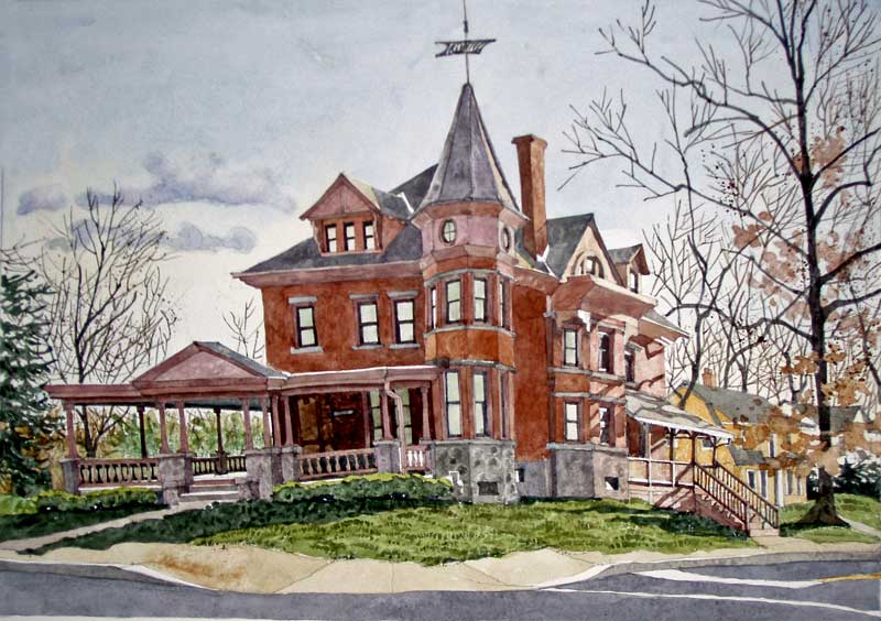 Collegeville House by Eddie Flotte