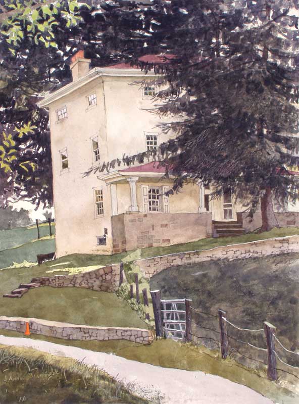 Coming Up Kuerner's Drive by Eddie Flotte