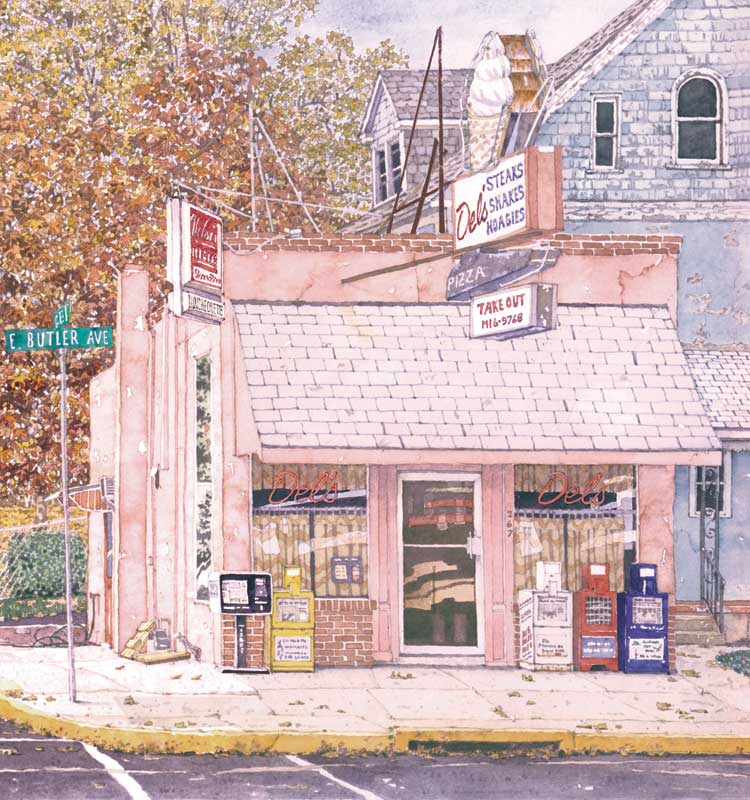 Del's Steaks and Hoagies Ambler by Eddie Flotte