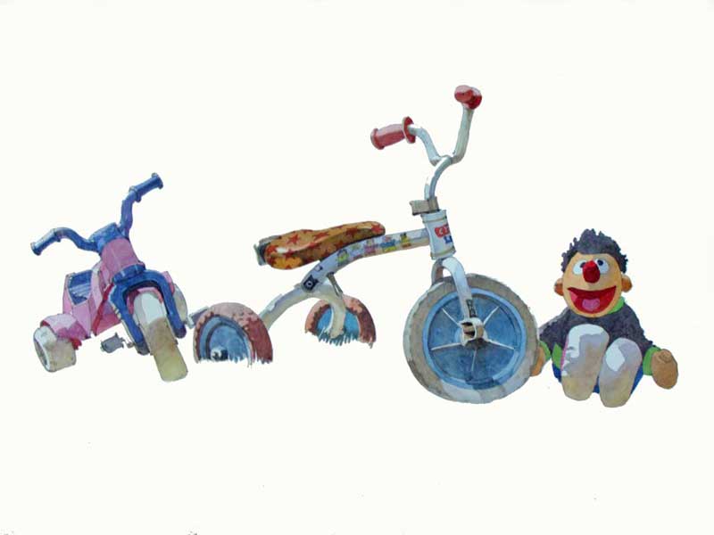 Ernie and the Big Wheels by Eddie Flotte