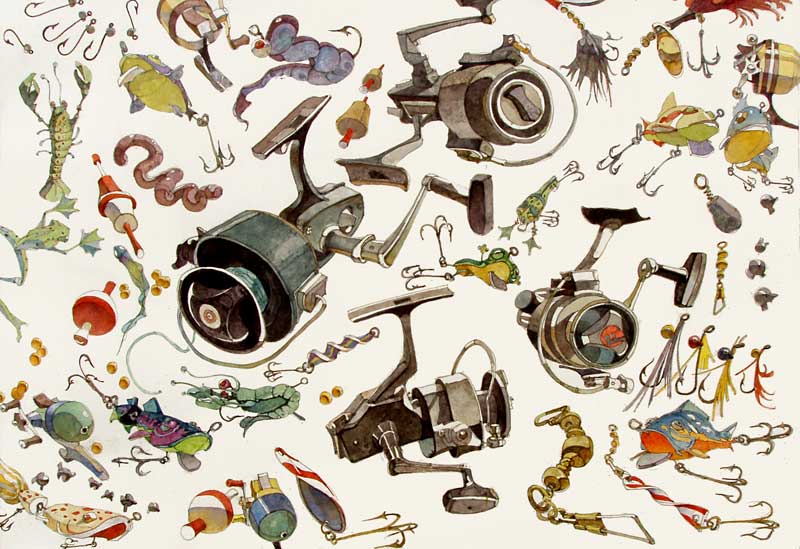 Flying Tackle by Eddie Flotte