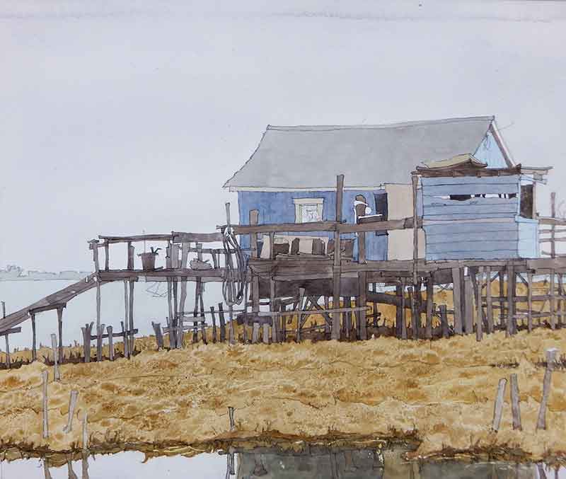 Foggy Morning Solitude by Eddie Flotte