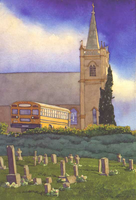 Ghost Bus by Eddie Flotte