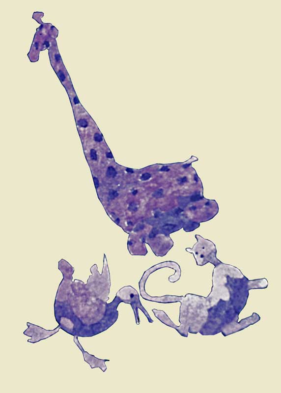 Giraffe and Company by Eddie Flotte