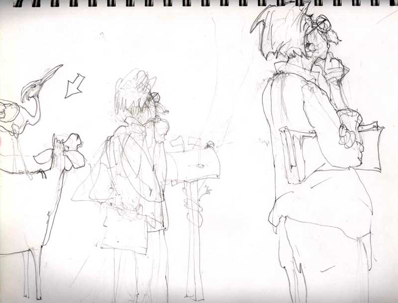 Mister Kite Sketches by Eddie Flotte