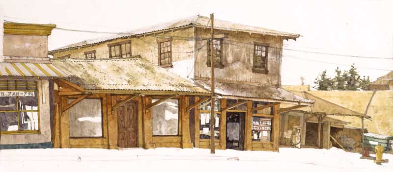 Paia Dry Cleaner Row by Eddie Flotte