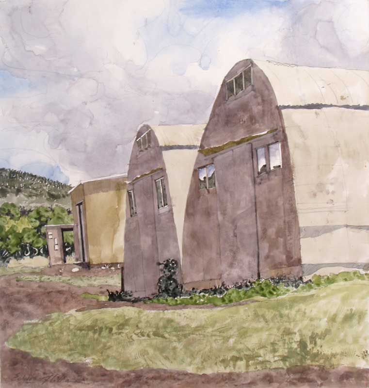 Quonset Huts by Eddie Flotte