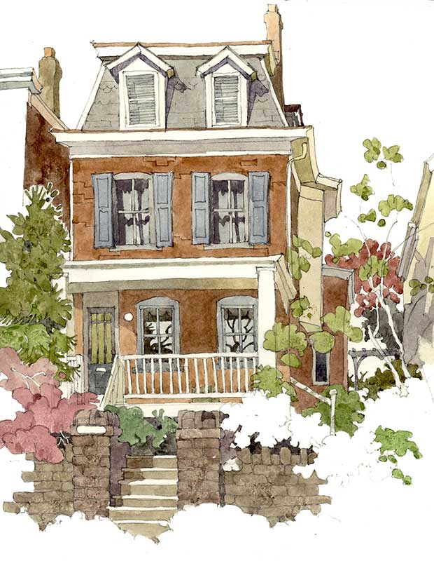 Roanoke Street by Eddie Flotte