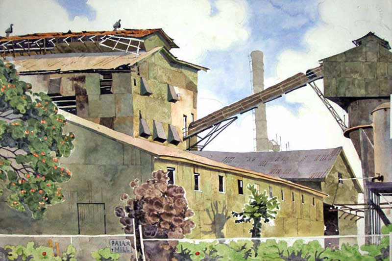 Sugar Mill Elevator by Eddie Flotte