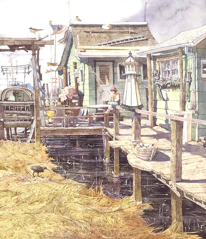 Sunday Rain by Eddie Flotte