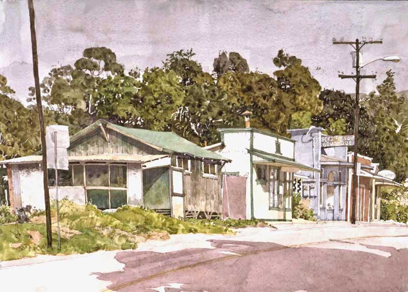 Sunset on Kitada's by Eddie Flotte