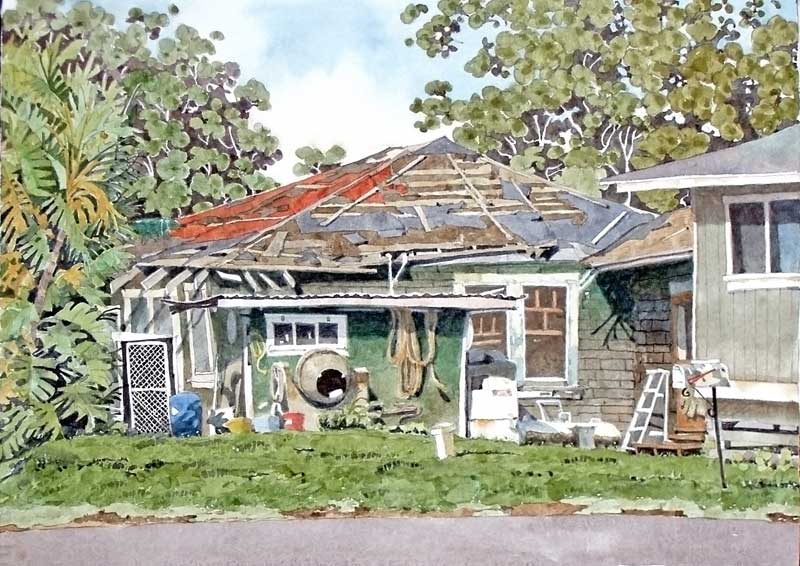 Tar Paper and Time by Eddie Flotte