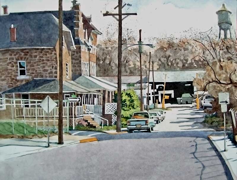 The Bottom of Main Street by Eddie Flotte