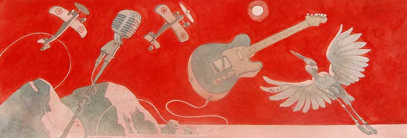 The Flight of the Telecaster by Eddie Flotte