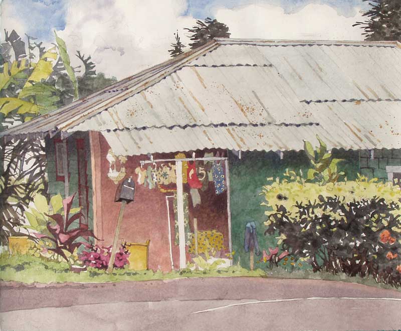 Tin Roof and Macrame by Eddie Flotte