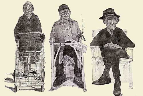 Pen & Ink Drawings by Eddie Flotte: The Streets of Philadelphia